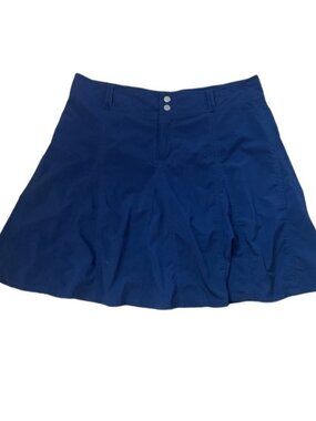 Sahalie Athletic Skirt Skort Shorts Pickleball Racquetball Tennis, Navy, Size 6